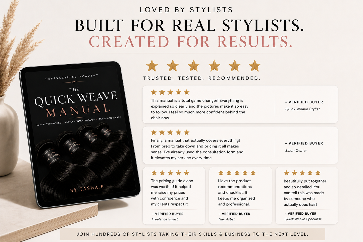 The ForeverBelle QuickWeave Manual