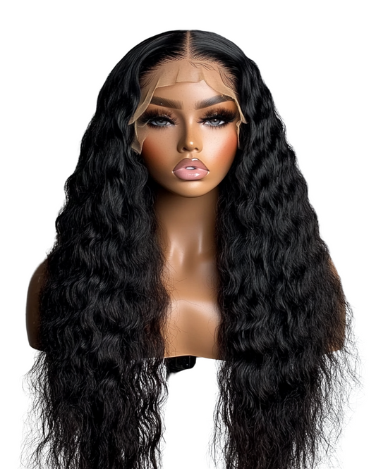 HD LACE - Pre made Waterwave  Wig