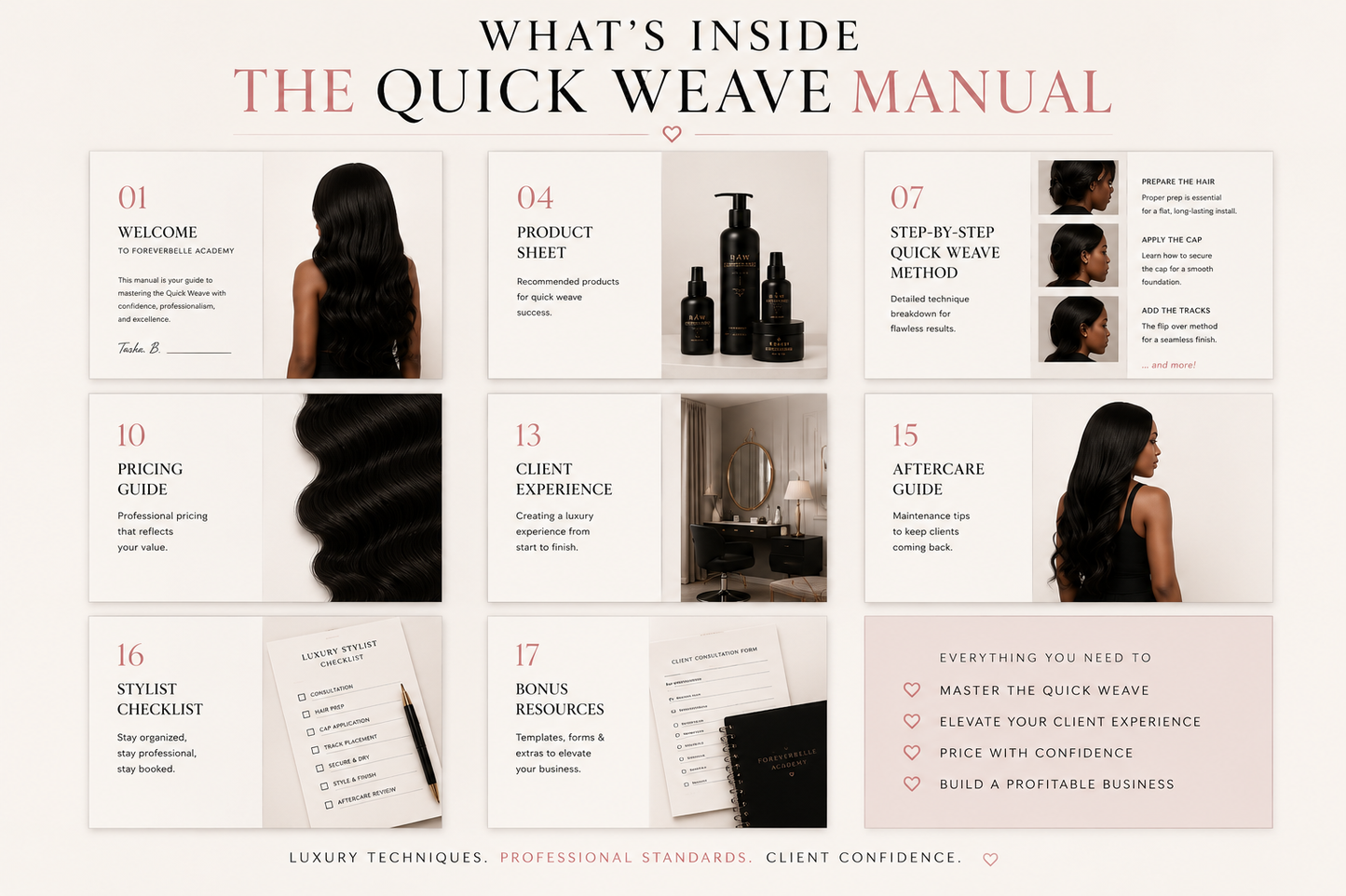 The ForeverBelle QuickWeave Manual
